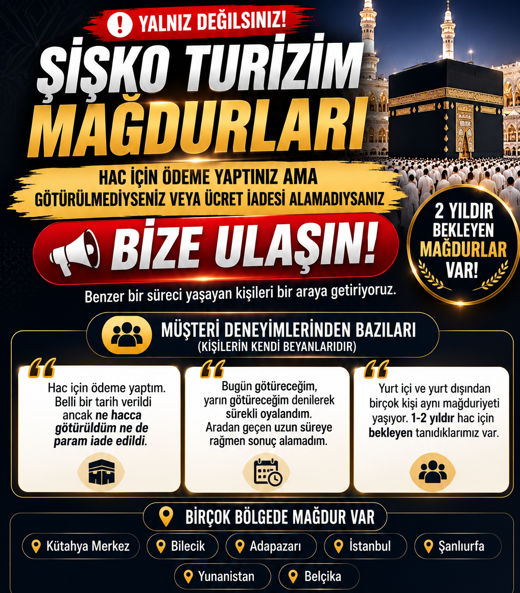 Umre mağduriyeti bildiriminde hangi bilgiler yer almalı?